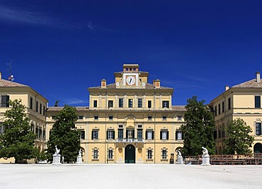 Palazzo del Giardino Ducale palace, front view, Parco Ducale, Parma, Emilia-Romagna, Italy, Europe