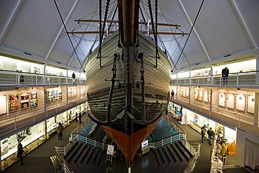 The Fram, the research ship of Fridtjof Nansen and Roald Amundsen, Fram Museum, Oslo, Norway, Europe