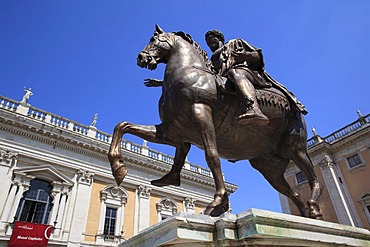 Monument of the Roman Emperor Marcus Aurelius, Rome, Italy, Europe