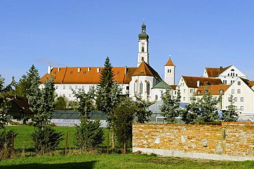 St Emmeram parish church and former Benedictine monastery, Geisenfeld, Upper Bavaria, Germany, Europe