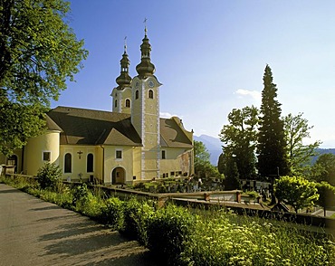 St. Oswald, Feistritz reservoir, Carinthia, Austria, Europe