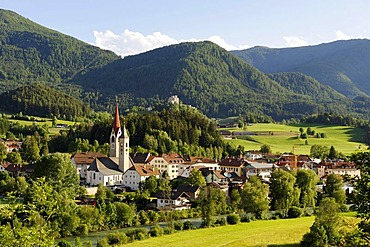 St. Lorenzen, S. Lorenzo di Sebato in the Pustertal Puster valley, Southern Tyrol, Alto Adige, Italy, Europe