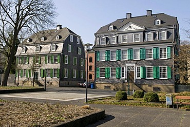 Engels House, slate house, historic centre, Wuppertal, Bergisches Land, North Rhine-Westphalia, Germany, Europe