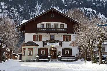 Gasthof zur Post, hotel, Ettal, Upper Bavaria, Bavaria, Germany, Europe