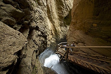 Raggaschlucht gorge, Flattach, Moelltal valley, Carinthia, Austria, Europe