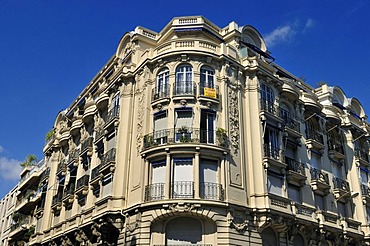 Magnificent historic building in Nice, Department Alpes-Maritimes, Region Provence-Alpes-Cote d'Azur, France, Europe