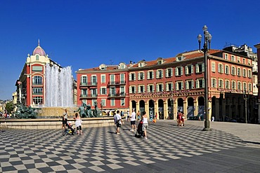 Place Massena, Nice, Department Alpes-Maritimes, Region Provence-Alpes-Cote d'Azur, France, Europe