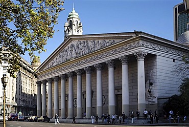 The Buenos Aires Metropolitan Cathedral at Plaza de Mayo square, Montserrat district, Buenos Aires, Argentina, South America