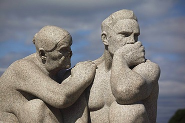 Sculpture, Vigeland Sculpture Park, Frogner Park, Oslo, Norway, Europe