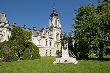 Baroque castle, Festetics kasteely, Keszthely, Hungary, Europe, PublicGround