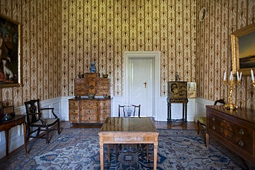 Interior, Baroque castle, Festetics kasteely, Keszthely, Hungary, Europe