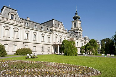 Baroque castle, Festetics kasteely, Keszthely, Hungary, Europe