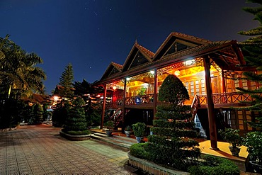 Holiday resort in Mai Chau Valley, Vietnam, Asia