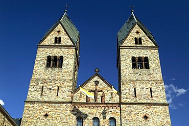 Benedictine Abbey of St. Hildegard, near Ruedesheim, founded by Hildegard von Bingen, Rhineland-Palatinate, Germany, Europe