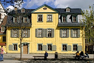 Schiller House in Weimar, Thuringia, Germany, Europe