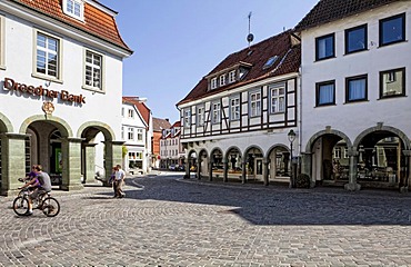 Potsdamer Platz square, Soest, North Rhine-Westphalia, Germany, Europe