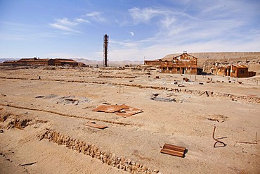 Humberstone Saltpeter Works, UNESCO World Heritage Site, Atacama Desert, northern Chile, Chile, South America