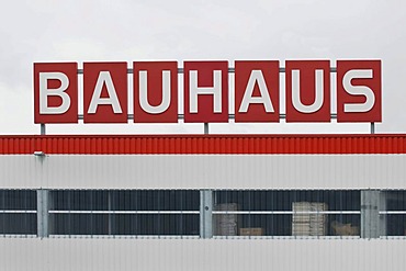 Bauhaus logo, hardware and do-it-yourself stores