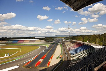 Motodrom, southern stand, Hockenheim Ring, Baden-Wuerttemberg, Germany, Europe