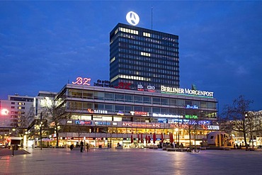 Europa Centre on Kurfuerstendamm, Berlin, Germany, Europe