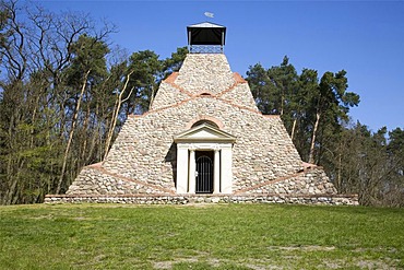 Garzau Pyramid, Brandenburg, Germany, Europe