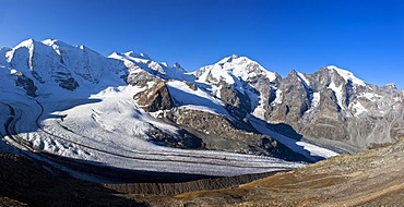 Diavolezza Glacier, Grisons, Switzerland, Europe