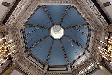 Baroque dome of Ooostkerk church, Middelburg, Walcheren peninsula, Zeeland province, South Holland, Netherlands, Benelux, Europe