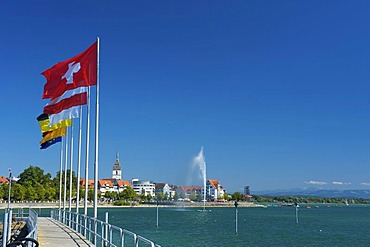 Port of Friedrichshafen, Lake Constance, Baden-Wuerttemberg, Germany, Europe