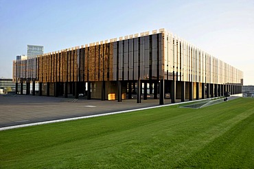 European Court of Justice, Boulevard Konrad Adenauer street, Kirchberg district, city of Luxembourg, Europe