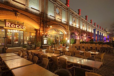 Restaurant at the S-Bahn station Hackescher Markt, Berlin, Germany, Europe