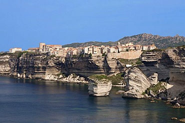 Bonifacio, Strait of Bonifacio, Corsica, France, Europe