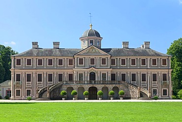 Schloss Favorite castle near Rastatt, Baden-Wuerttemberg, Germany, Europe