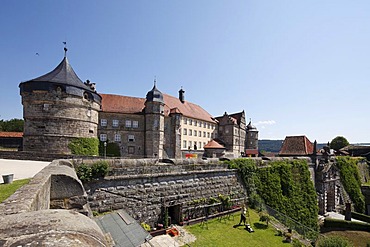 Rosenberg Fortress, Kronach, Upper Franconia, Franconia, Bavaria, Germany, Europe