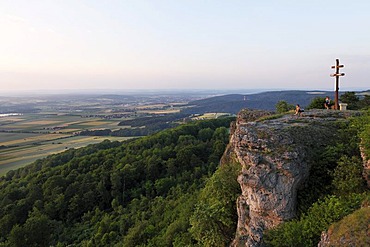 Staffelberg mountain, Bad Staffelstein, Franconian Switzerland, Franconian Alb, Upper Franconia, Franconia, Bavaria, Germany, Europe