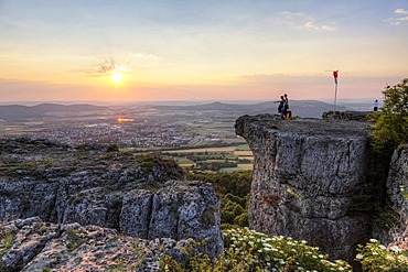 Staffelberg mountain, Bad Staffelstein, Franconian Switzerland, Franconian Alb, Upper Franconia, Franconia, Bavaria, Germany, Europe