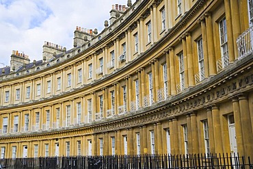 The Circus, King's Circus, by John Wood The Elder, Bath, Somerset, England, United Kingdom, Europe