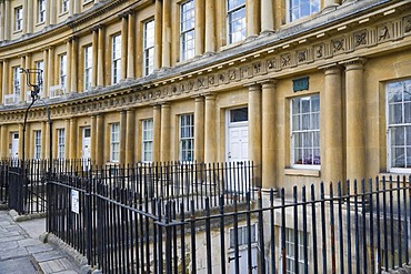 The Circus, King's Circus, by John Wood The Elder, Bath, Somerset, England, United Kingdom, Europe