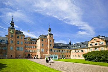 Schloss Schwetzingen castle, 18th century, Schwetzingen, Baden-Wuerttemberg, Germany, Europe