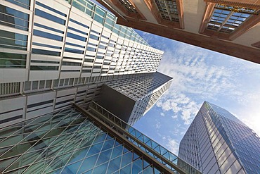 The office tower project PalaisQuartier and MyZeil shopping mall, Thurn and Taxis Platz, Frankfurt, Hesse, Germany, Europe