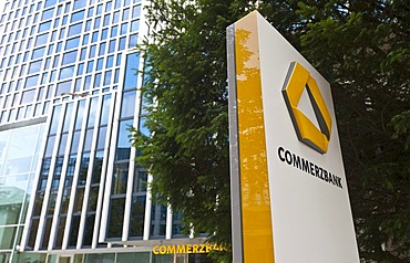 Branch of the Commerzbank, Westend, Frankfurt am Main, Hesse, Germany, Europe