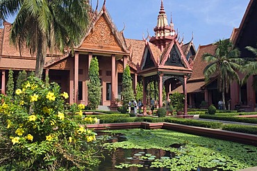 National Museum, Phnom Penh, Cambodia, Indochina, Southeast Asia