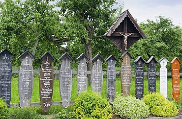 Dead boards, Lalling, Bavarian Forest, Lower Bavaria, Germany, Europe