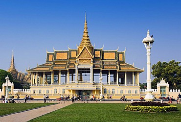 Dance Pavilion, Royal Palace, Phnom Penh, Cambodia, Indochina, Southeast Asia, Asia