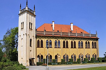 Hunting lodge, Stromovka Park, Prague, Czech Republic, Europe