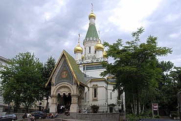 The Russian Church of St. Nicholas, Sofia, Bulgaria, Europe