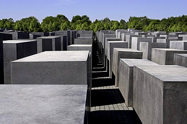 Holocaust Memorial, Memorial to the Murdered Jews of Europe, Berlin, Germany, Europe