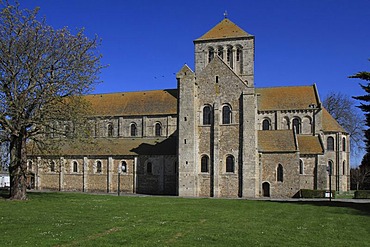 Lessay Abbey, Manche department, Basse-Normandie region, Normandy, France, Europe