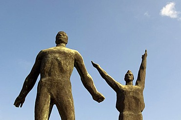 Sculptures of the Soviet Heroic Memorial, Statue Park, Memento Park, Szoborpark, Budapest, Hungary, Europe