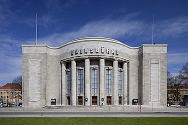 Volksbuehne Theatre on Rosa Luxemburg Square, Berlin-Mitte, Berlin, Germany, Europe