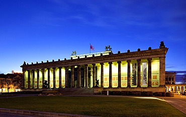 Altes Museum, Old Museum, on the Museum Island, Lustgarten park, Berlin-Mitte district, Berlin, Germany, Europe